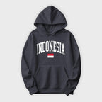 Indonesia Collegiate Flag Hoodie