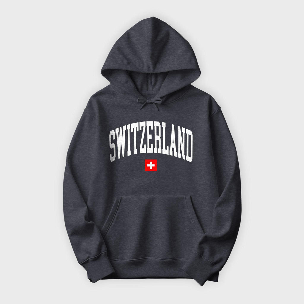 Switzerland Collegiate Flag Hoodie