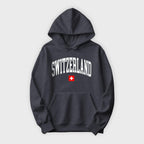 Switzerland Collegiate Flag Hoodie