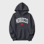 Morocco Collegiate Flag Hoodie