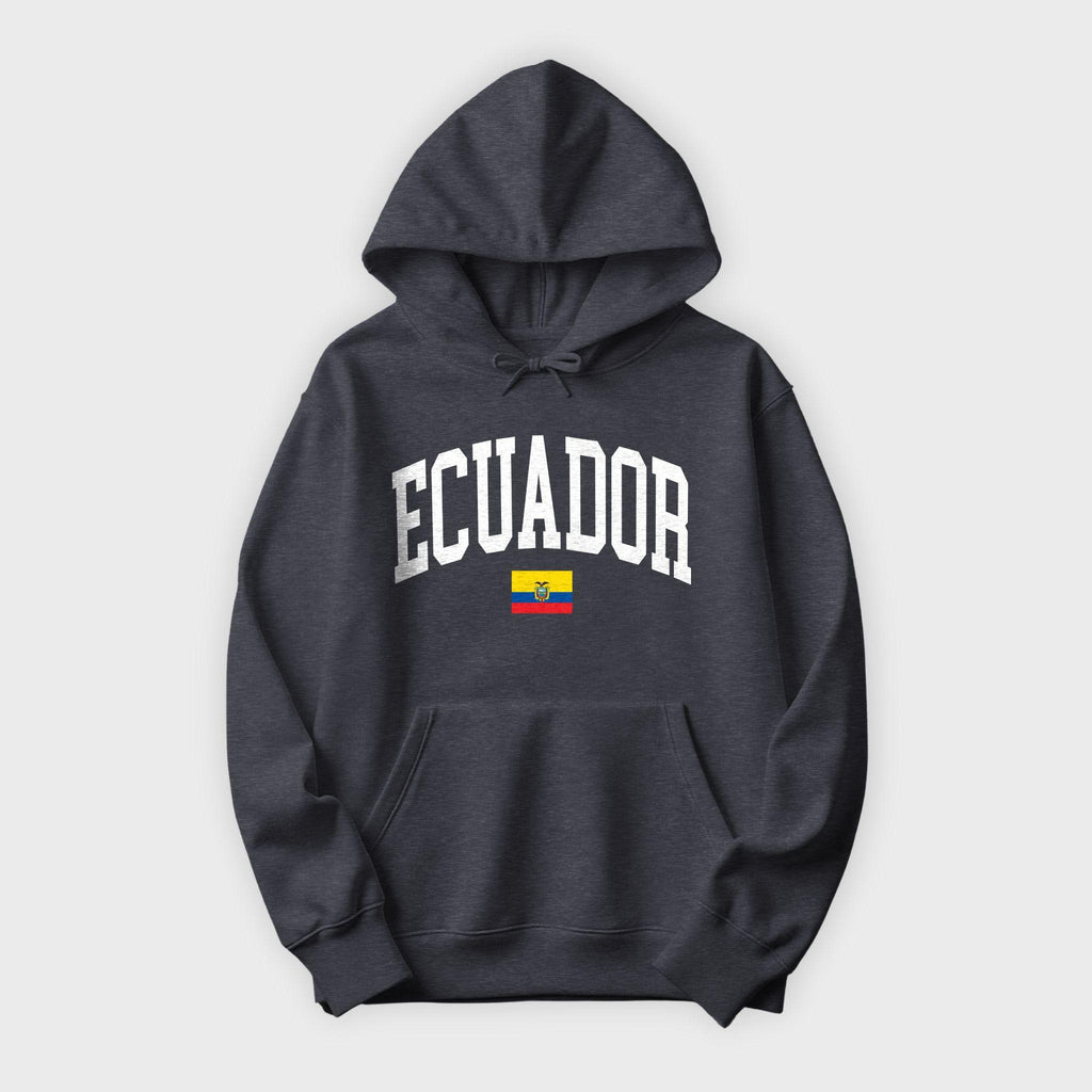 Ecuador Collegiate Flag Hoodie