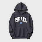 Israel Collegiate Flag Hoodie