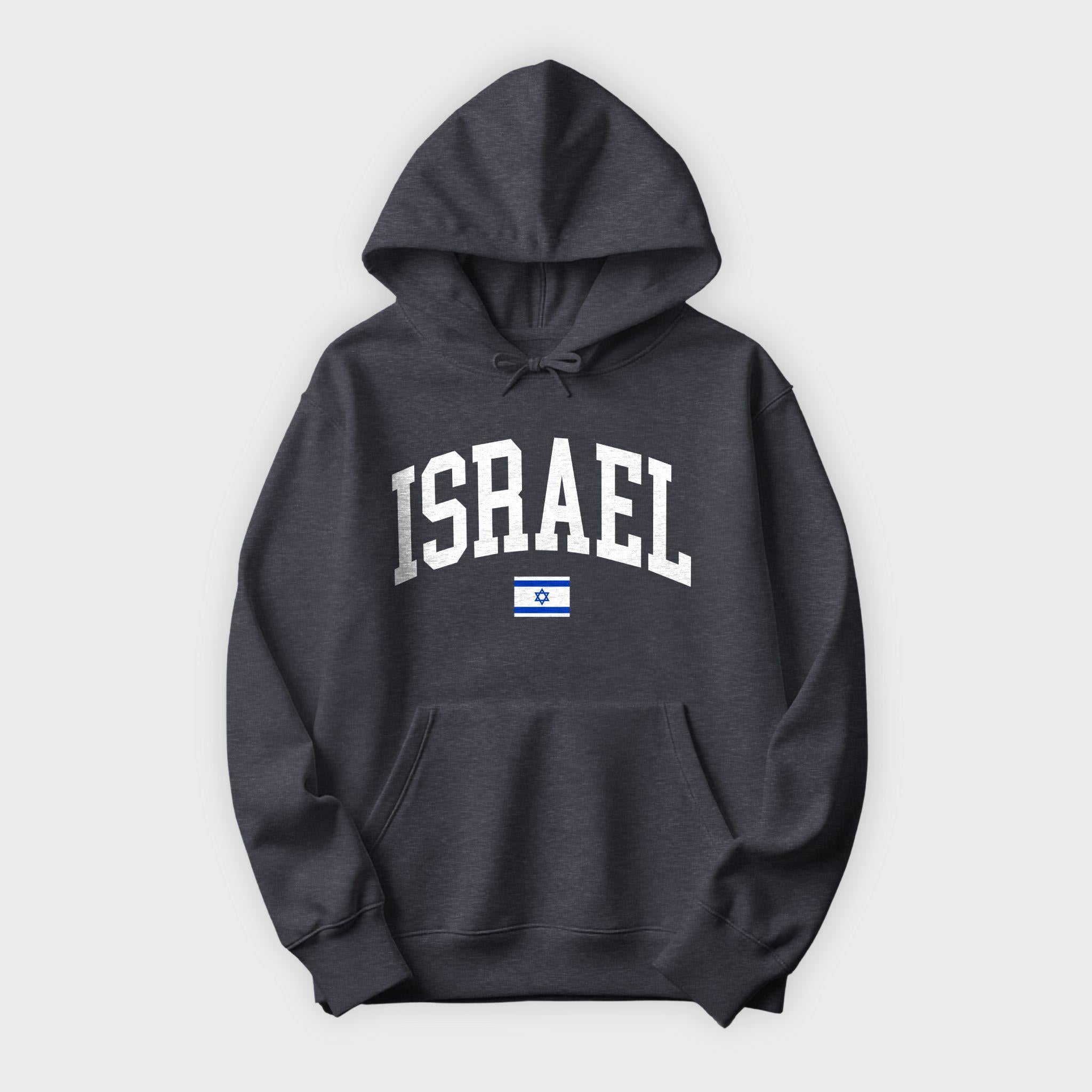 Israel Collegiate Flag Hoodie