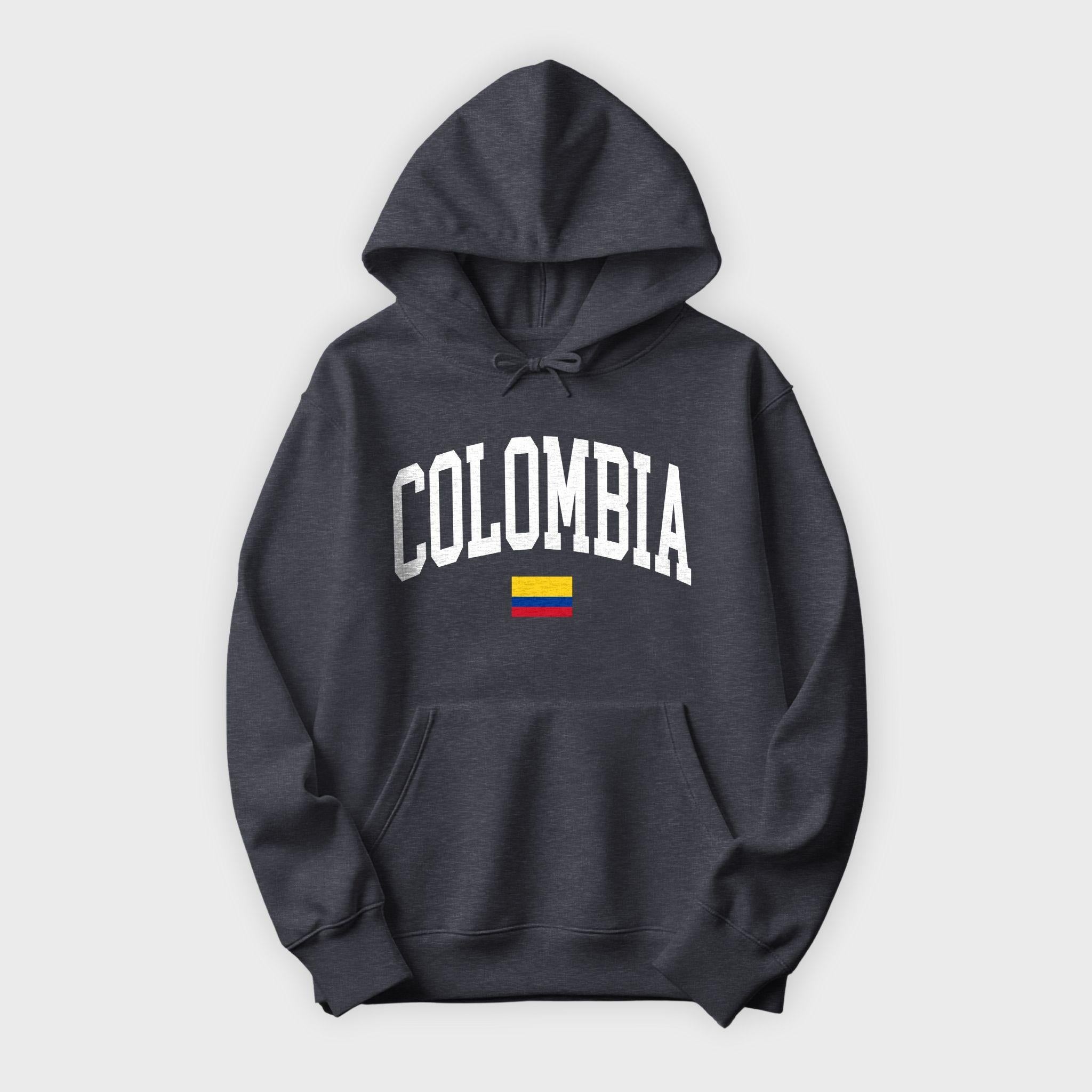 Colombia Collegiate Flag Hoodie