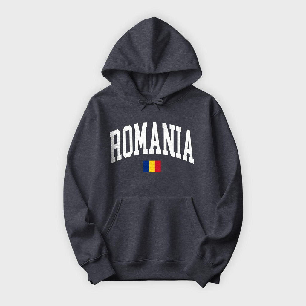 Romania Collegiate Flag Hoodie