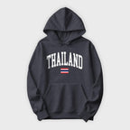 Thailand Collegiate Flag Hoodie