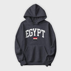 Egypt Collegiate Flag Hoodie