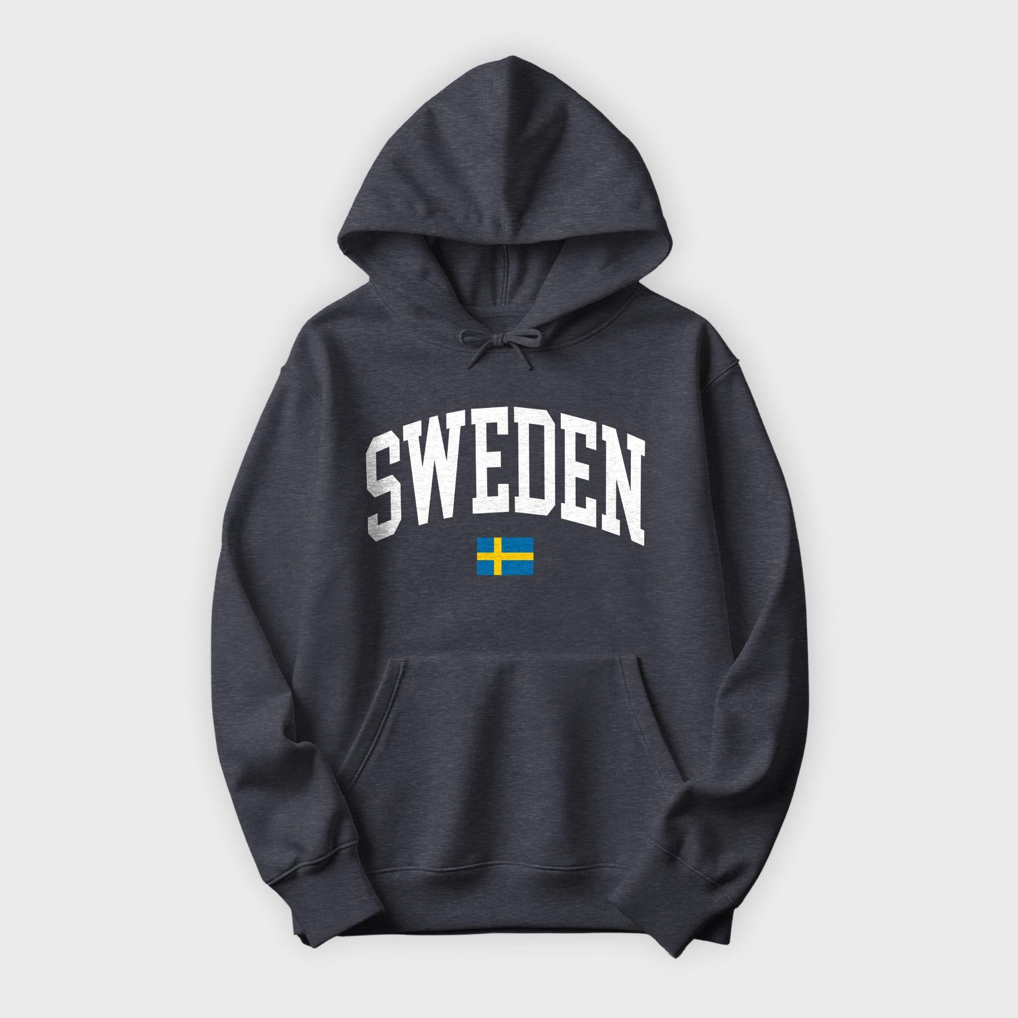 Sweden Collegiate Flag Hoodie