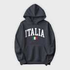 Italia Collegiate Flag Hoodie
