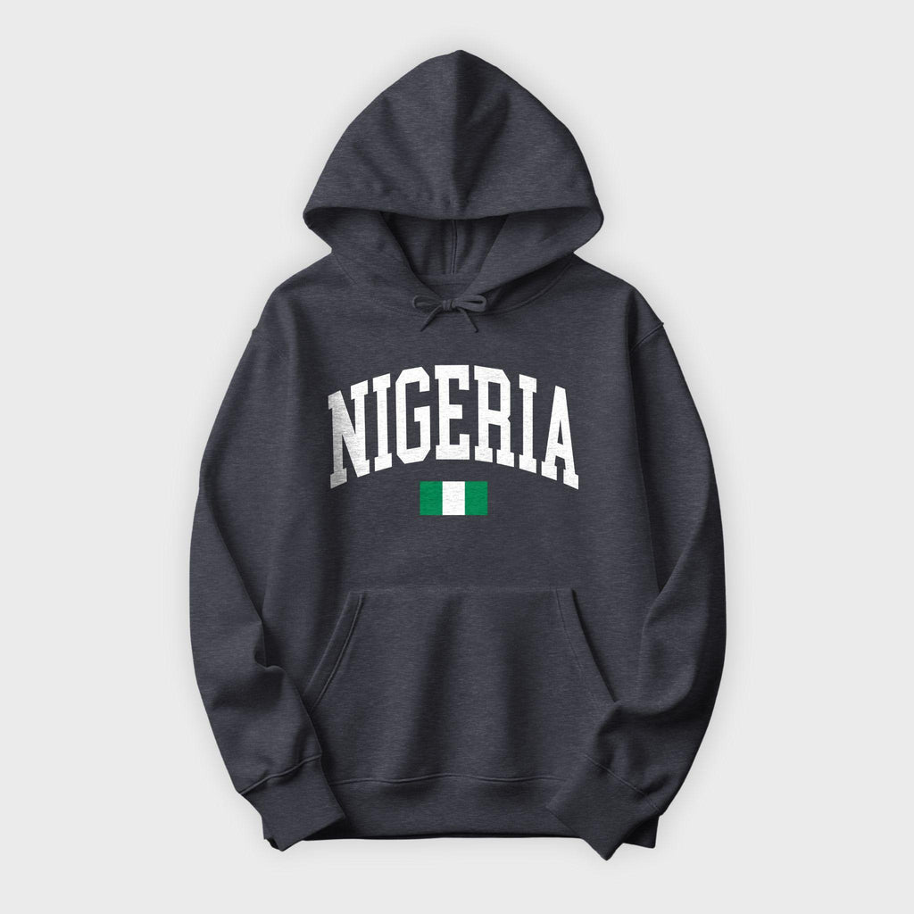 Nigeria Collegiate Flag Hoodie