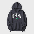 Nigeria Collegiate Flag Hoodie