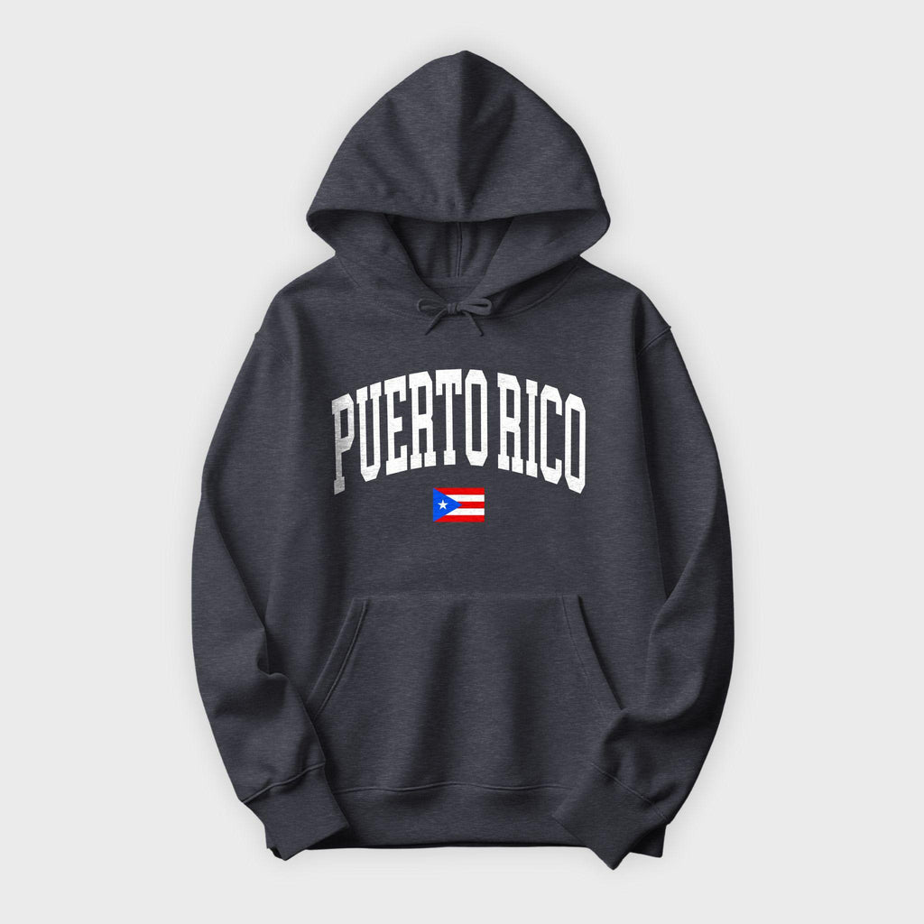 Puerto Rico Collegiate Flag Hoodie