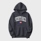 Puerto Rico Collegiate Flag Hoodie