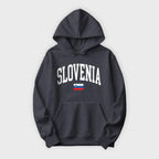 Slovenia Collegiate Flag Hoodie