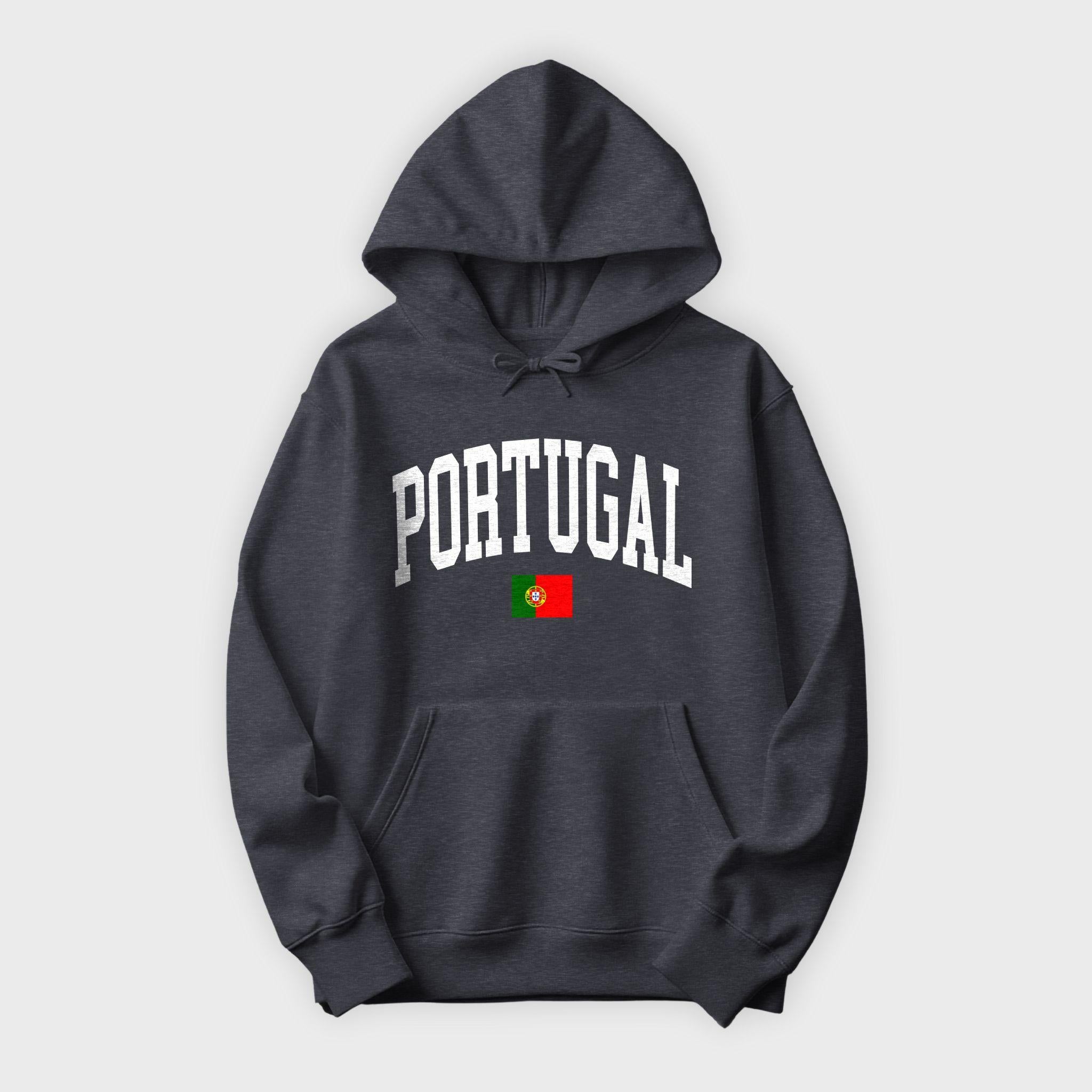 Portugal Collegiate Flag Hoodie
