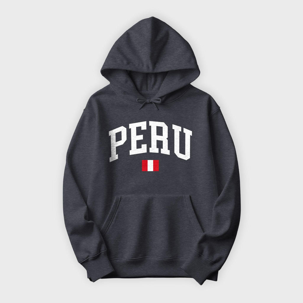 Peru Collegiate Flag Hoodie