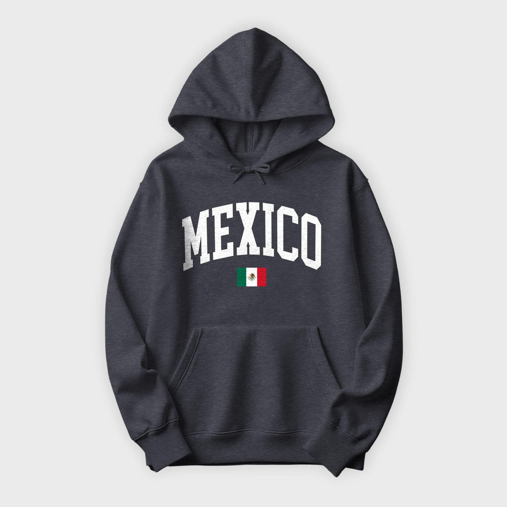 Mexico Collegiate Flag Hoodie