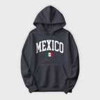 Mexico Collegiate Flag Hoodie