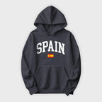 Spain Collegiate Flag Hoodie