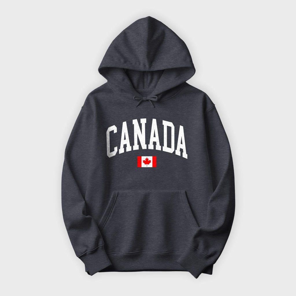 Canada Collegiate Flag Hoodie