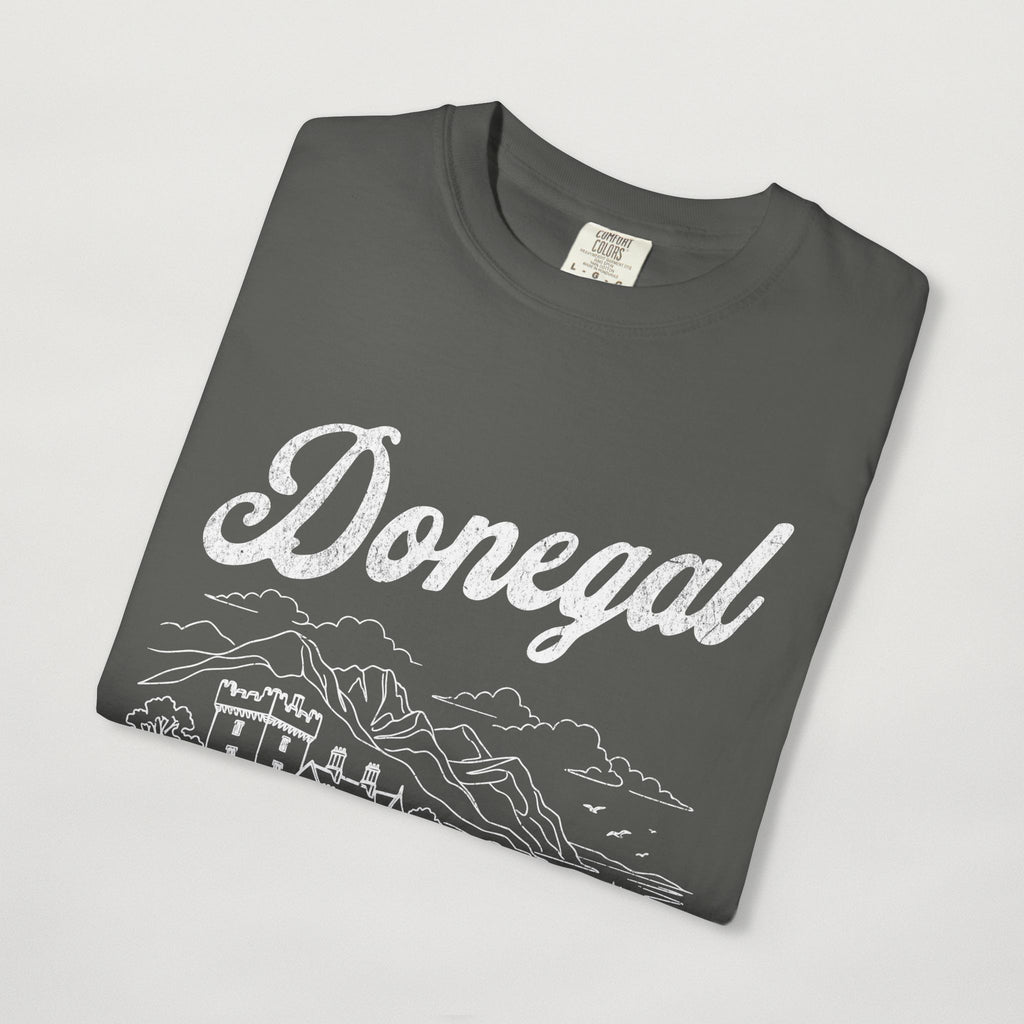 Donegal Ireland Castle Line Art T-Shirt