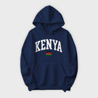 Kenya Collegiate Flag Hoodie