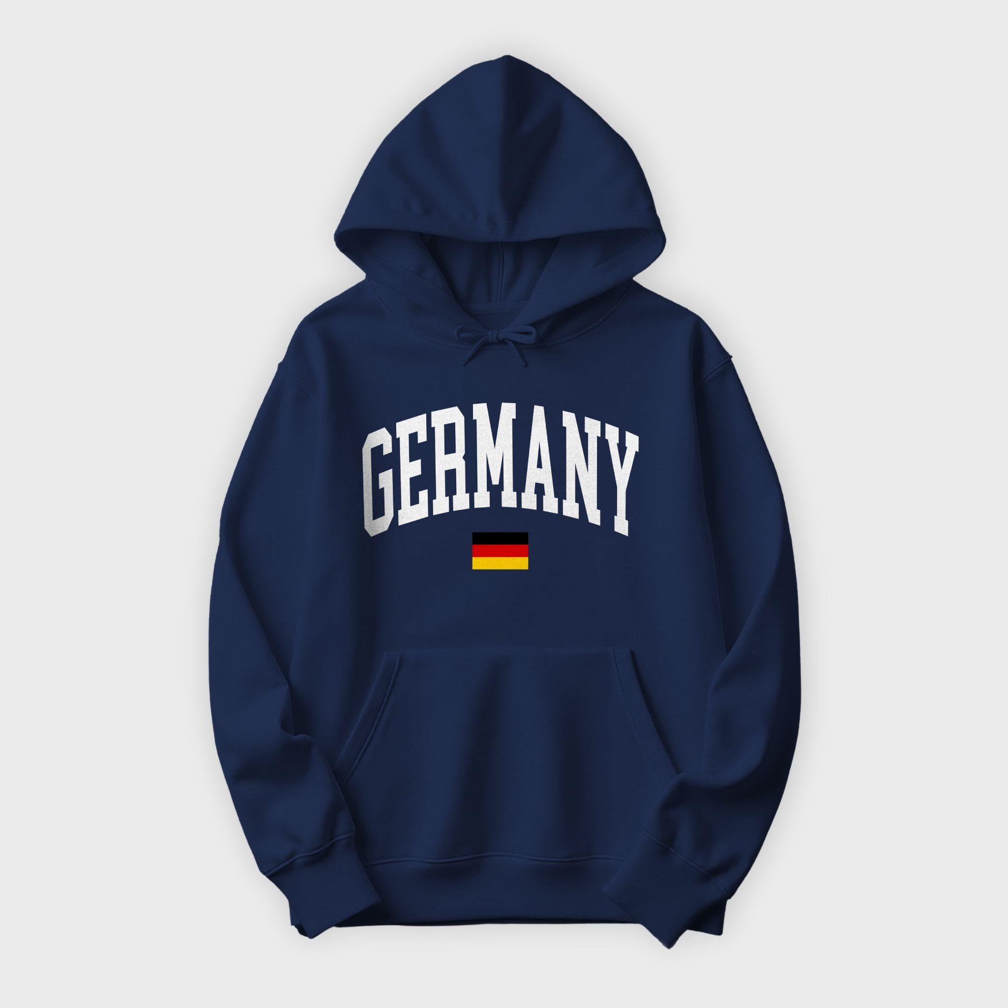 Germany Collegiate Flag Hoodie