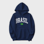 Brasil Collegiate Flag Hoodie