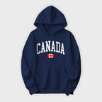 Canada Collegiate Flag Hoodie