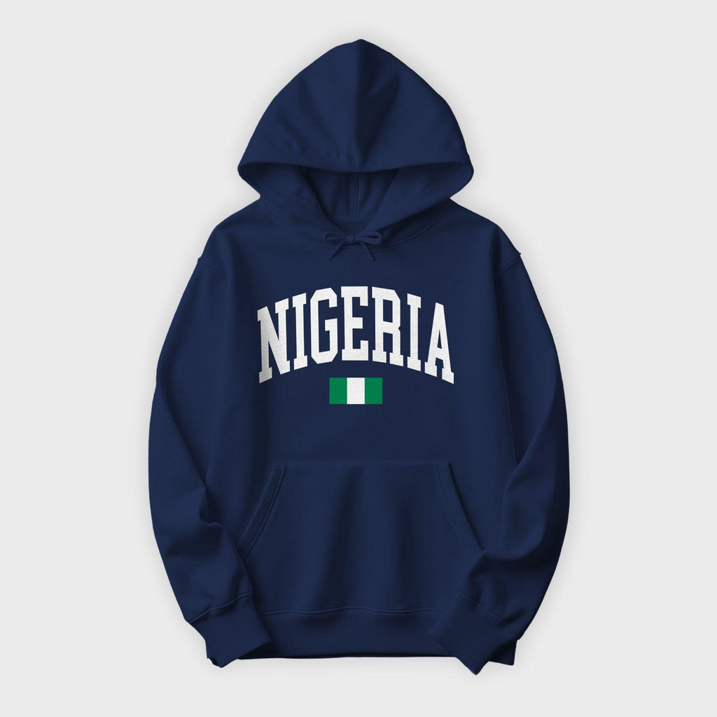 Nigeria Collegiate Flag Hoodie