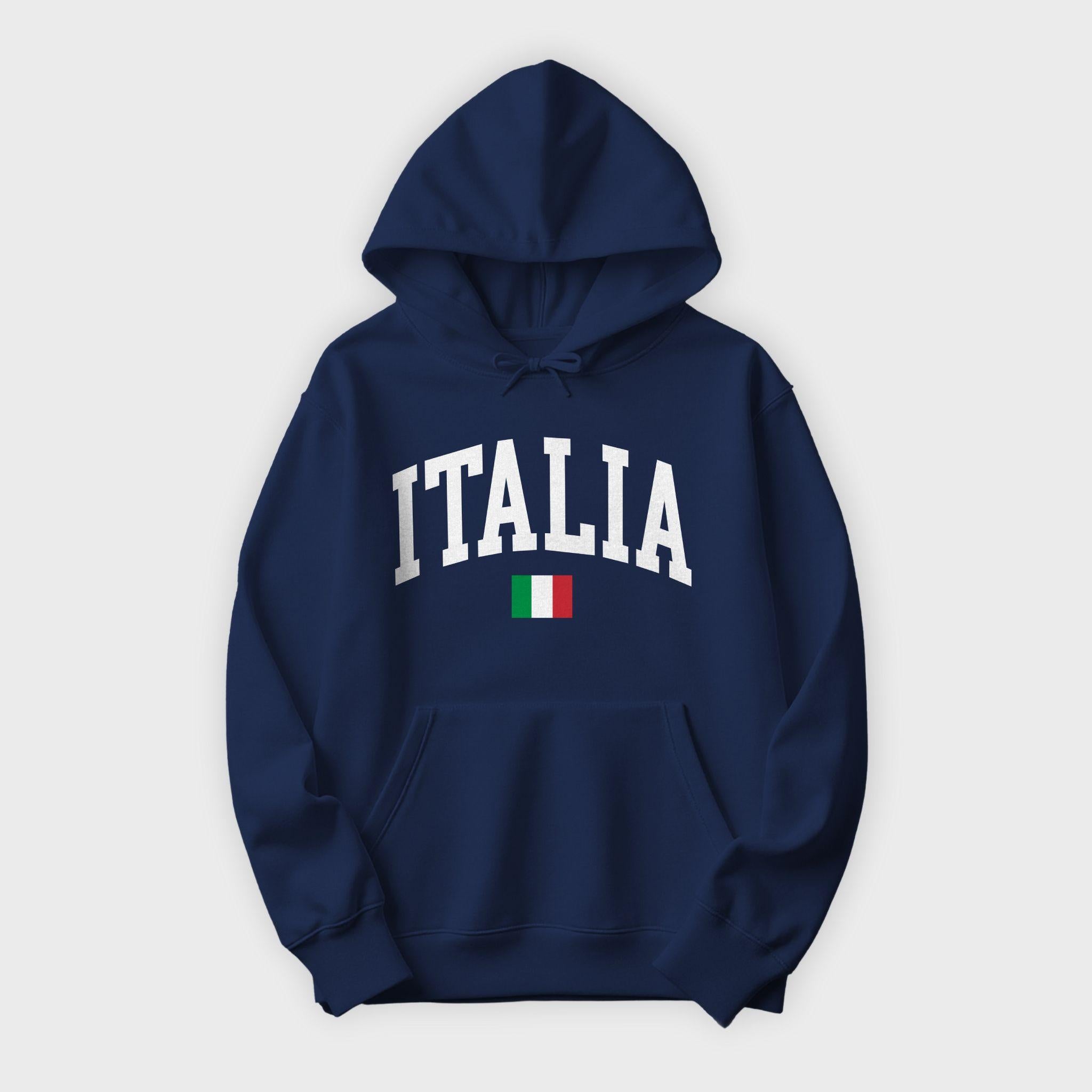 Italia Collegiate Flag Hoodie