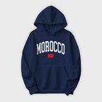 Morocco Collegiate Flag Hoodie