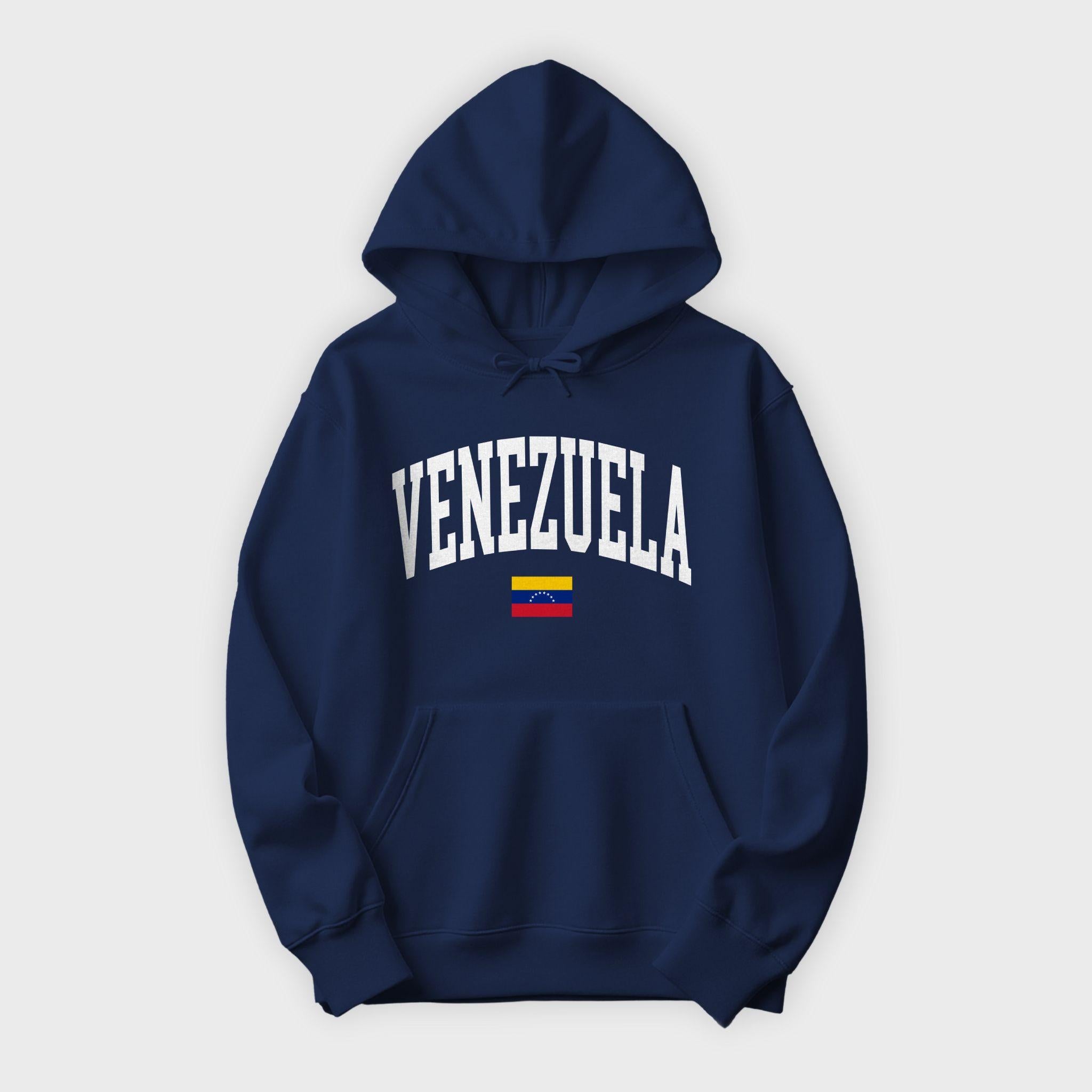 Venezuela Collegiate Flag Hoodie