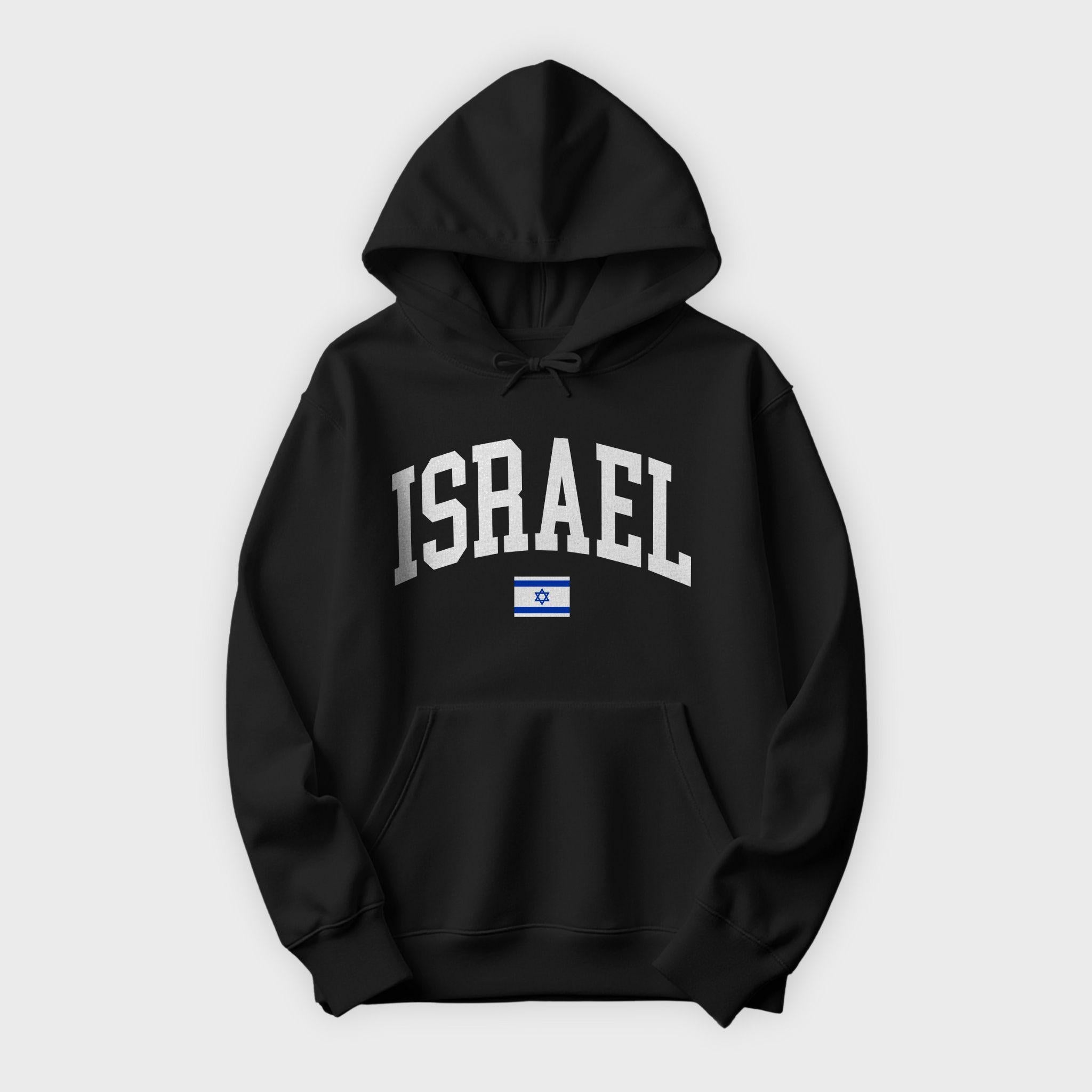 Israel Collegiate Flag Hoodie