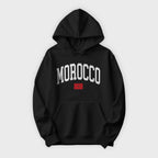 Morocco Collegiate Flag Hoodie