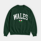 Wales Collegiate Flag Sweatshirt