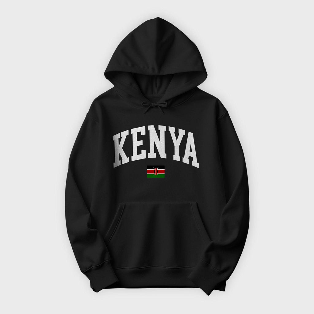 Kenya Collegiate Flag Hoodie