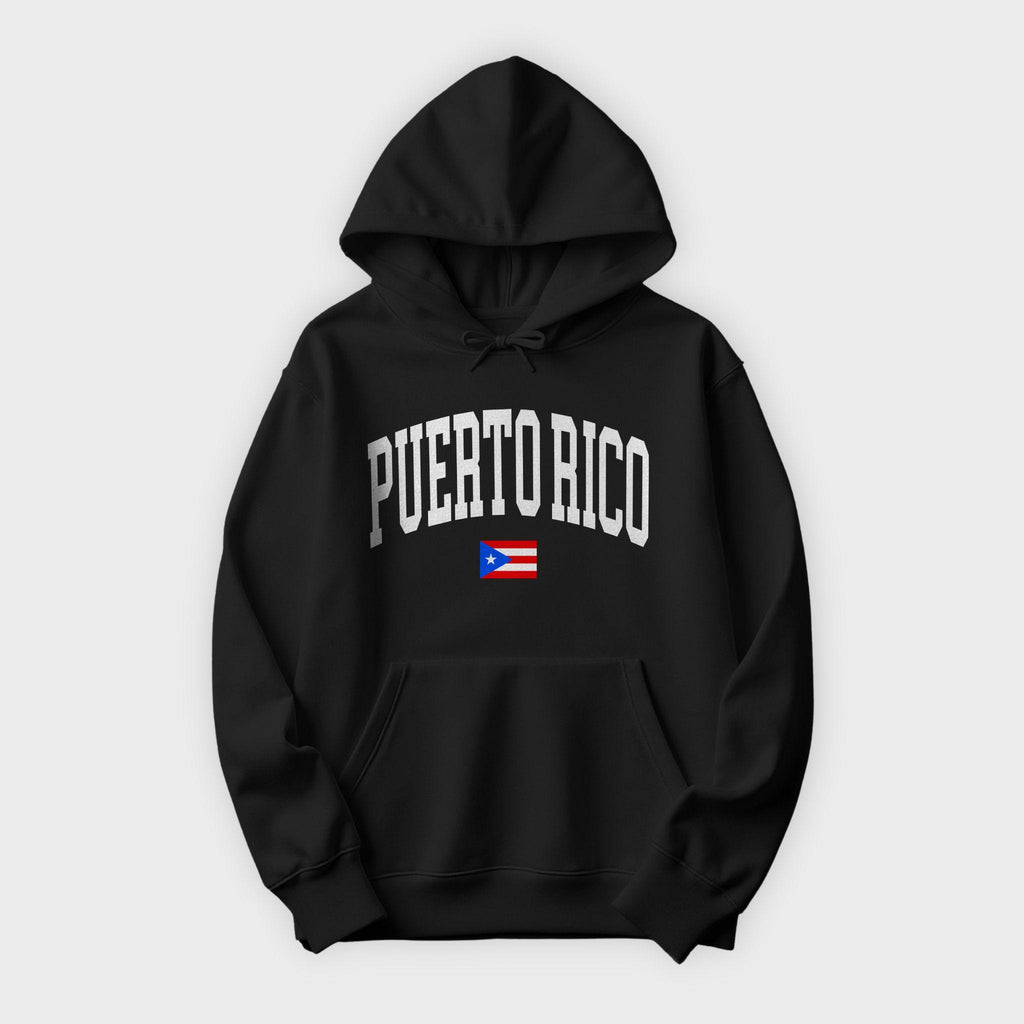 Puerto Rico Collegiate Flag Hoodie