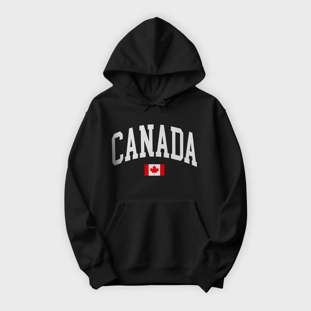 Canada Collegiate Flag Hoodie
