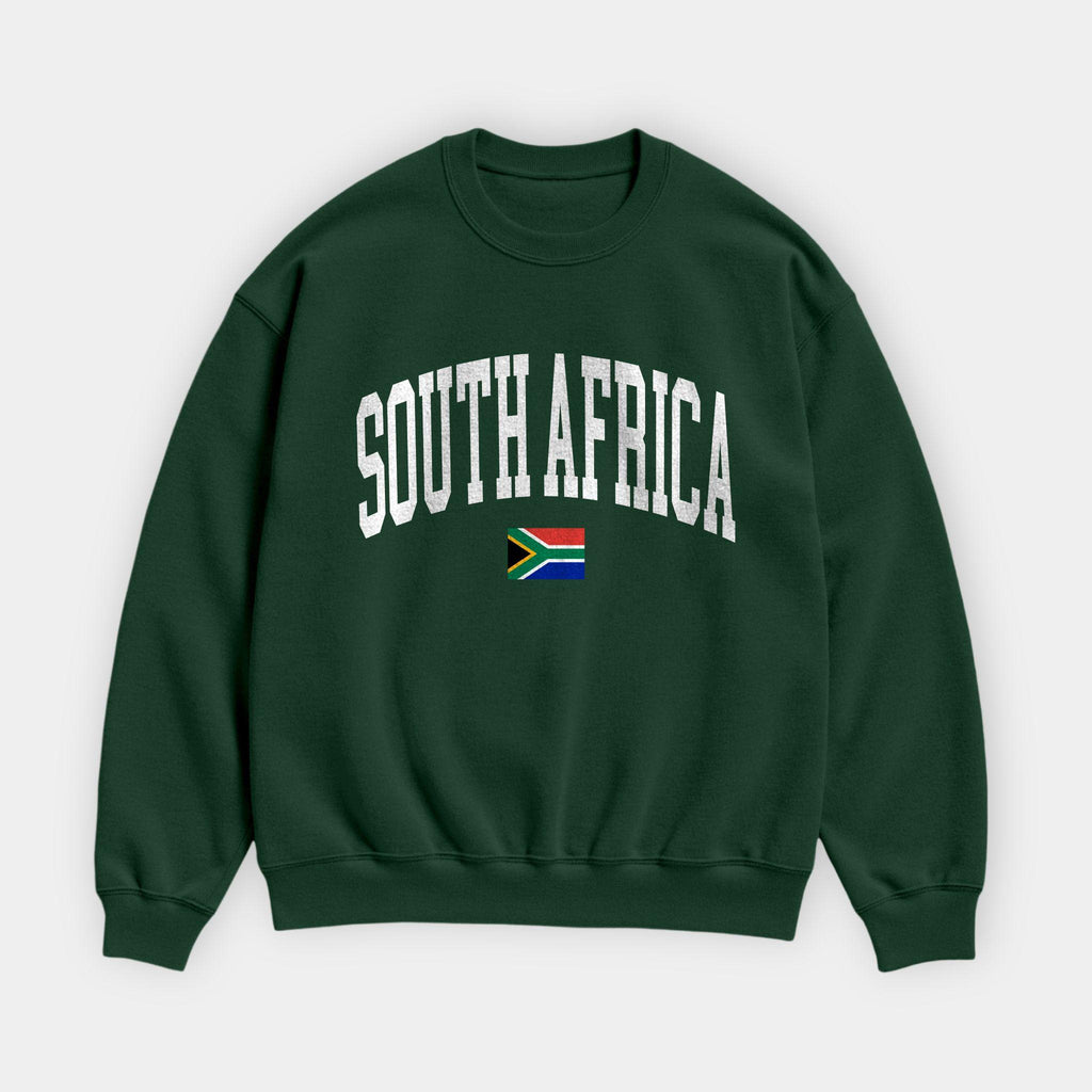 South Africa Collegiate Flag Sweatshirt