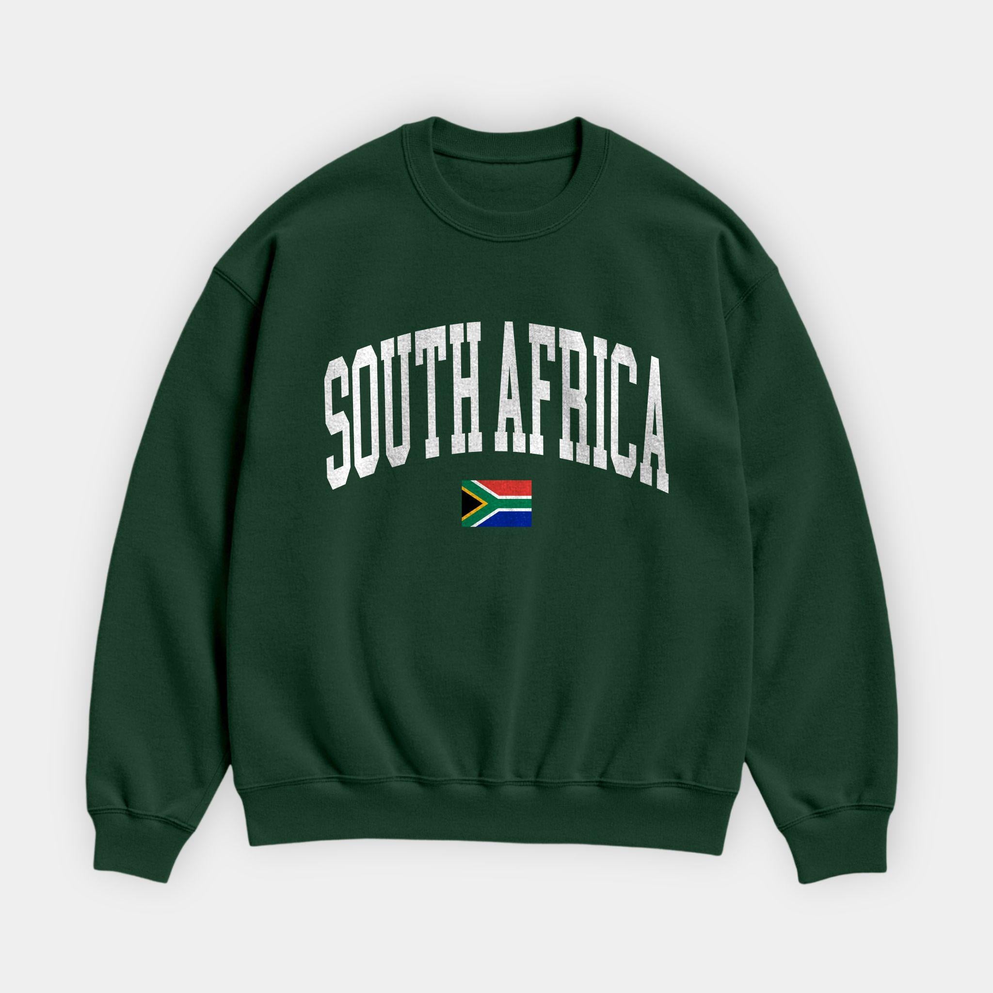 South Africa Collegiate Flag Sweatshirt