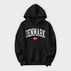 Denmark Collegiate Flag Hoodie