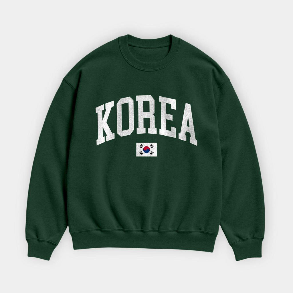 Korea Collegiate Flag Sweatshirt