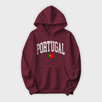Portugal Collegiate Flag Hoodie