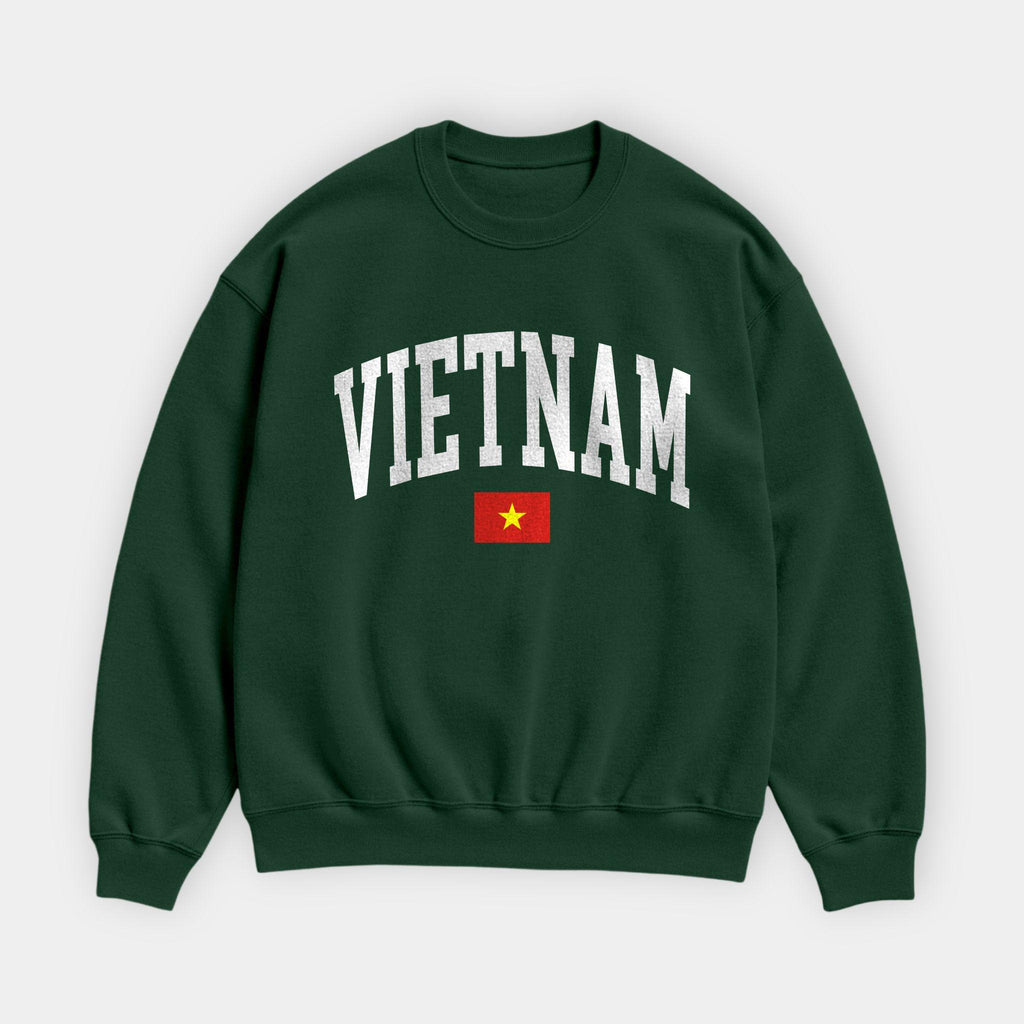 Vietnam Collegiate Flag Sweatshirt