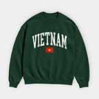 Vietnam Collegiate Flag Sweatshirt