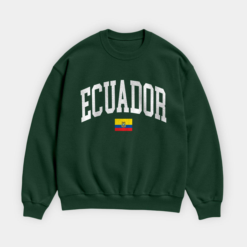Ecuador Collegiate Flag Sweatshirt