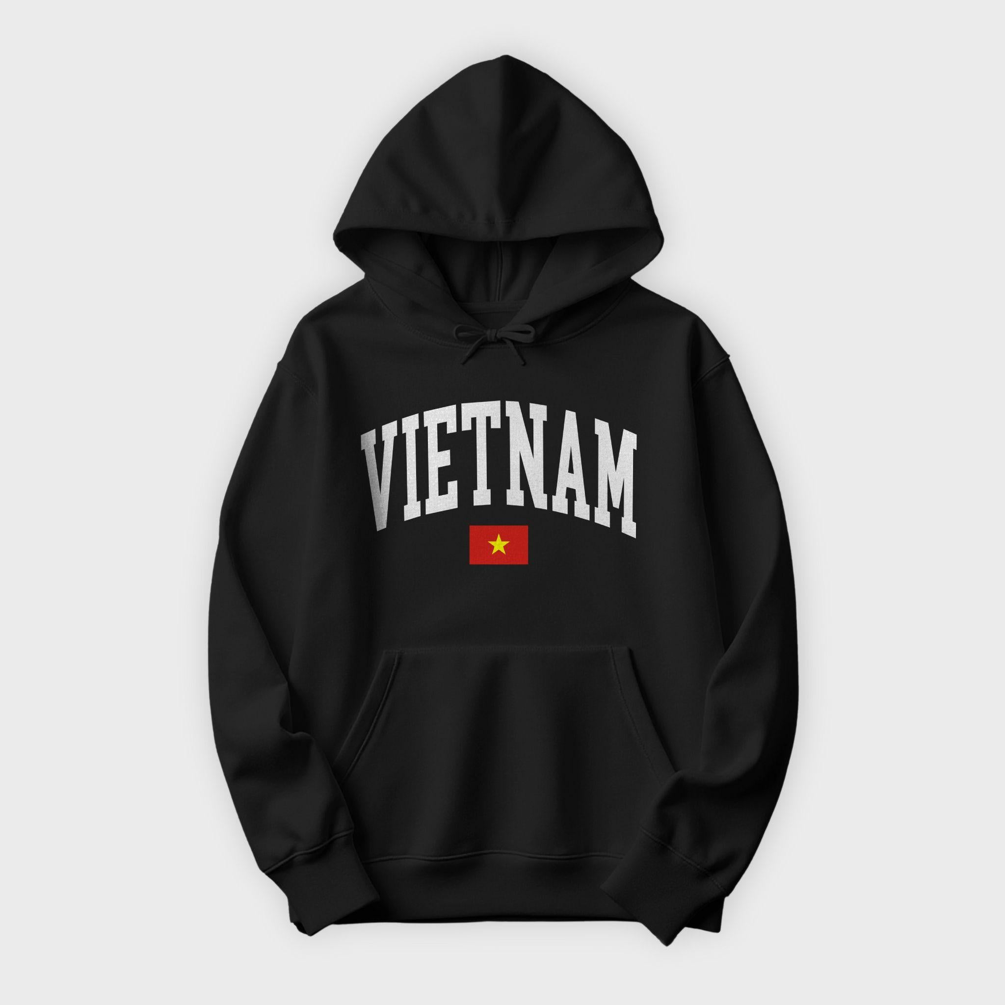 Vietnam Collegiate Flag Hoodie