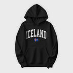 Iceland Collegiate Flag Hoodie