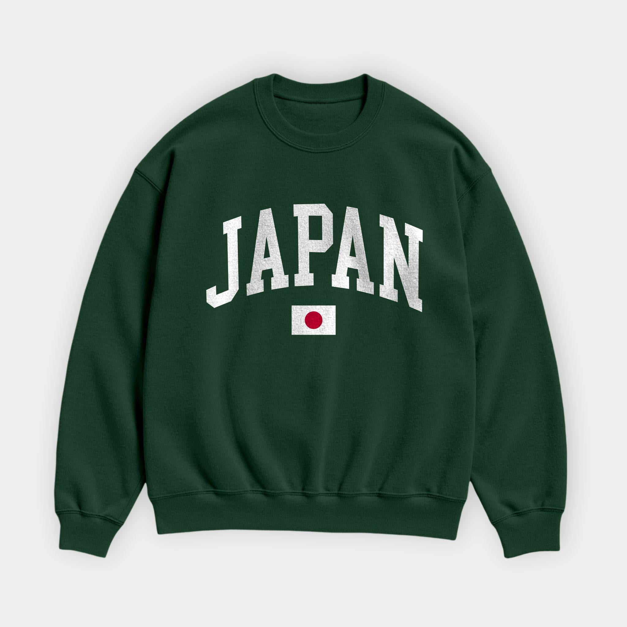 Japan Collegiate Flag Sweatshirt